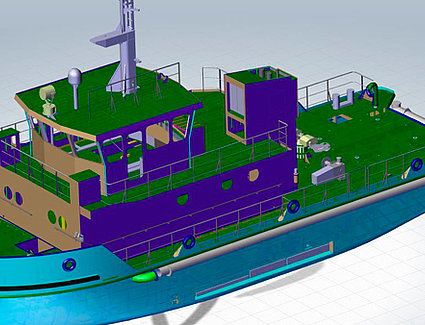 CATIA V5 R22 3D – Neubau Trischen
